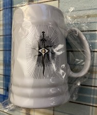 Dragon Age Inquisition DAI 2015 large white Ceramic Stein Mug cup official