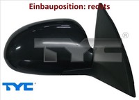 TYC 313-0077 AußEnspiegel Rechts Spiegel AußEn FüR Hyundai
