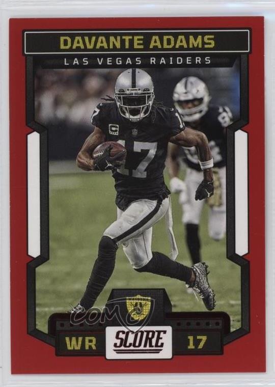 2023 Score Red Davante Adams #134 19gz
