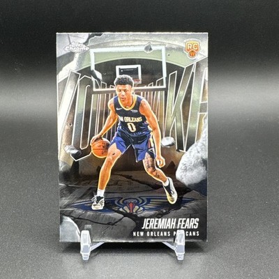 Jeremiah Fears 2025-26 Topps Chrome NBA RC Youthquake Rookie #YQ-7
