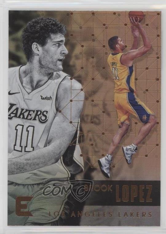 2017-18 Panini Essentials Retail Thin Stock Brook Lopez #82 7fj