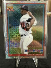 Topps 2026 Series 1 Chrome Silver Pack Pedro Martinez Red Sox Mojo #91C-41