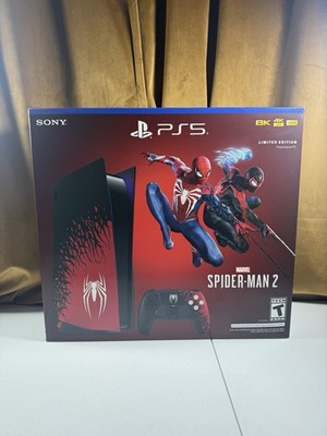 PlayStation 5 Console   Marvel s Spider-Man 2 Limited Edition Bundle New
