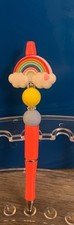 Rainbow handmade beaded pen Cute 