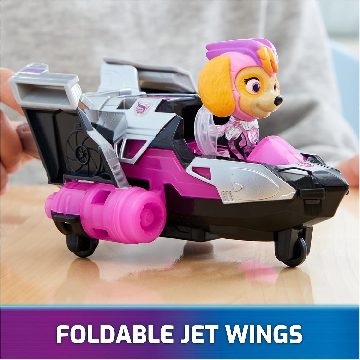 Paw Patrol: The Mighty Movie Skye & Airplane with Lights & Sounds [DAMAGED BOX]