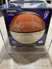 2002 Seattle Storm Team Signed WNBA Basketball -SUE BIRD-LAUREN JACKSON- 14 Sigs