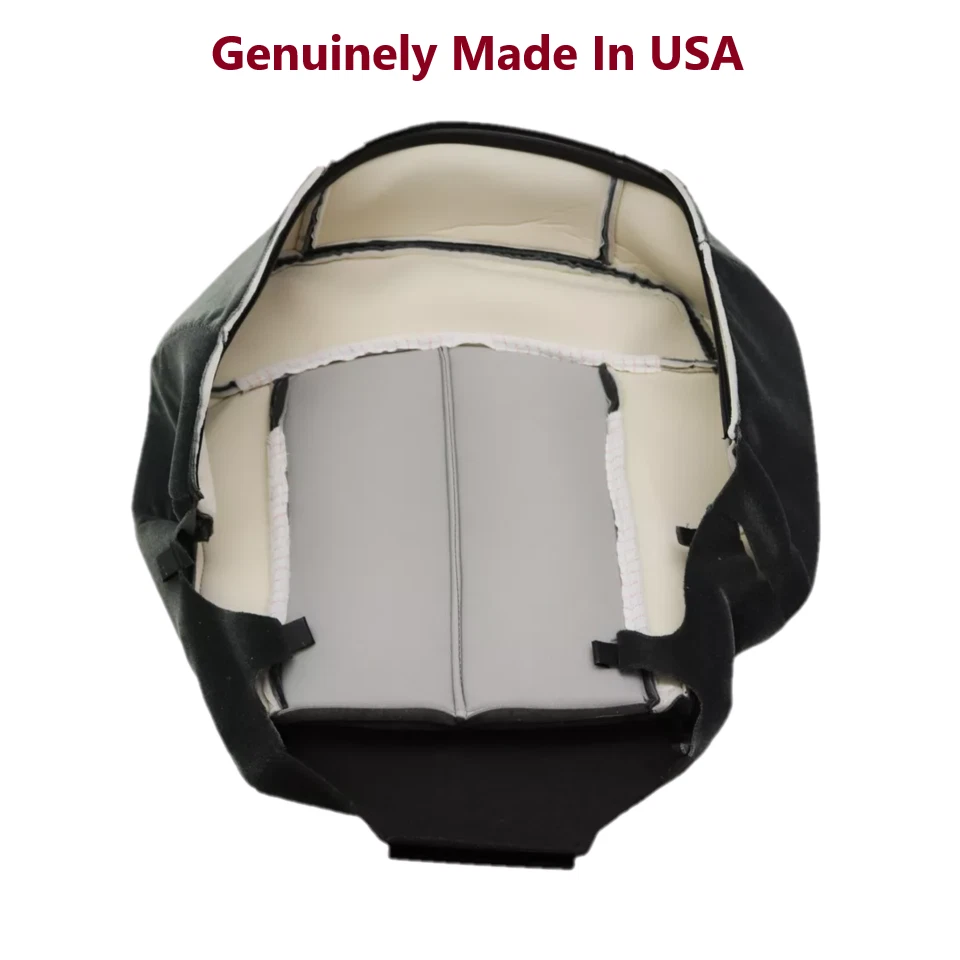 Capa de assento de pano inferior para motorista Chevy Silverado 1999 - 2002 + espuma almofada - Imagem 3 de 4