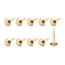 Upholstery Nail Tacks 6x11x1.7mm 100Pcs Iron Round Thumb Push Pins - for Hous...