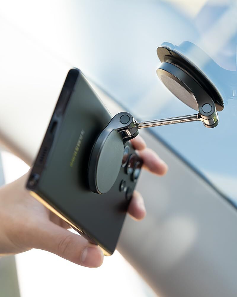 Magnetic Phone Mount Folding Car Magnetic Phone Holder for Car 360 Rotatable
