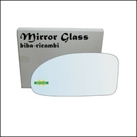 BIBA-RICAMBI Spiegelglas Nackt Adesivo Links FüR Ford Focus I 1998-2004 Cromato