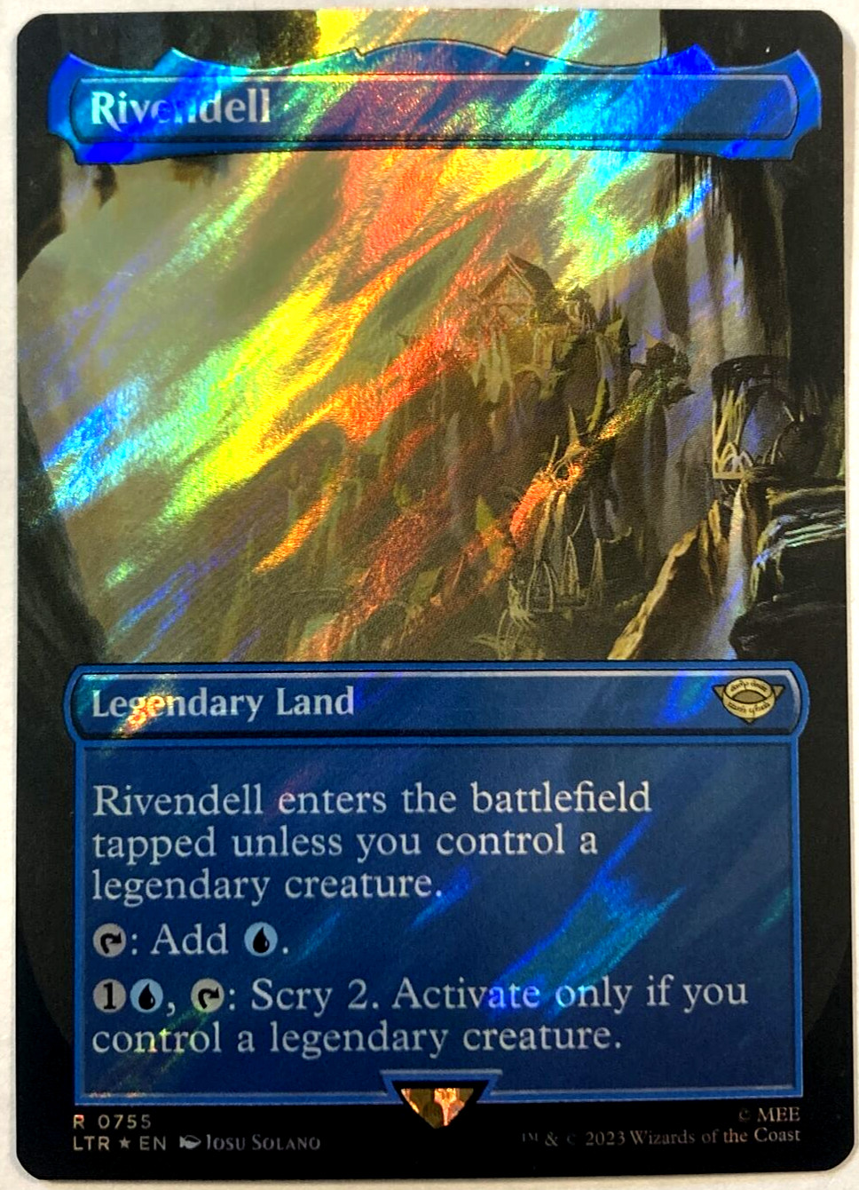 MTG Rivendell SURGE FOIL The Lord of the Rings Tales of Middle-earth 0755 NM