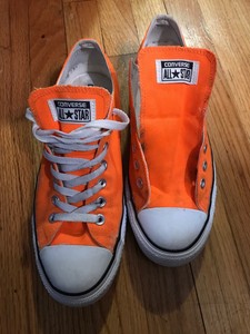 all star laranja masculino