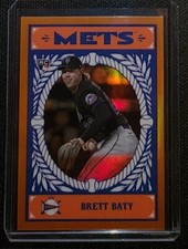 2023 Bowman Chrome Bowman Ascensions Orange Refractors Brett Baty # 02/25