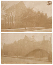 2x Wycliffe College University Of Toronto Canada Theology 1918 RPPC Postcards