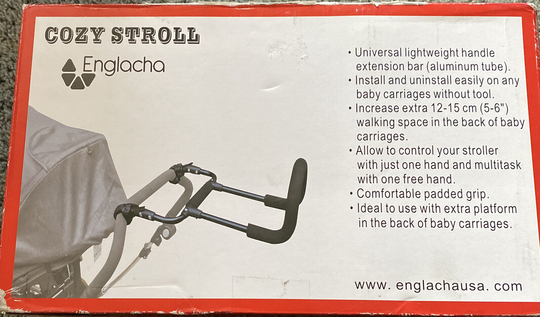 englacha cozy stroll handle extension bar
