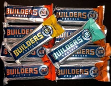 45 Assorted Flavors - CLIF BUILDER's - 20g PROTEIN BARS - 2.4oz