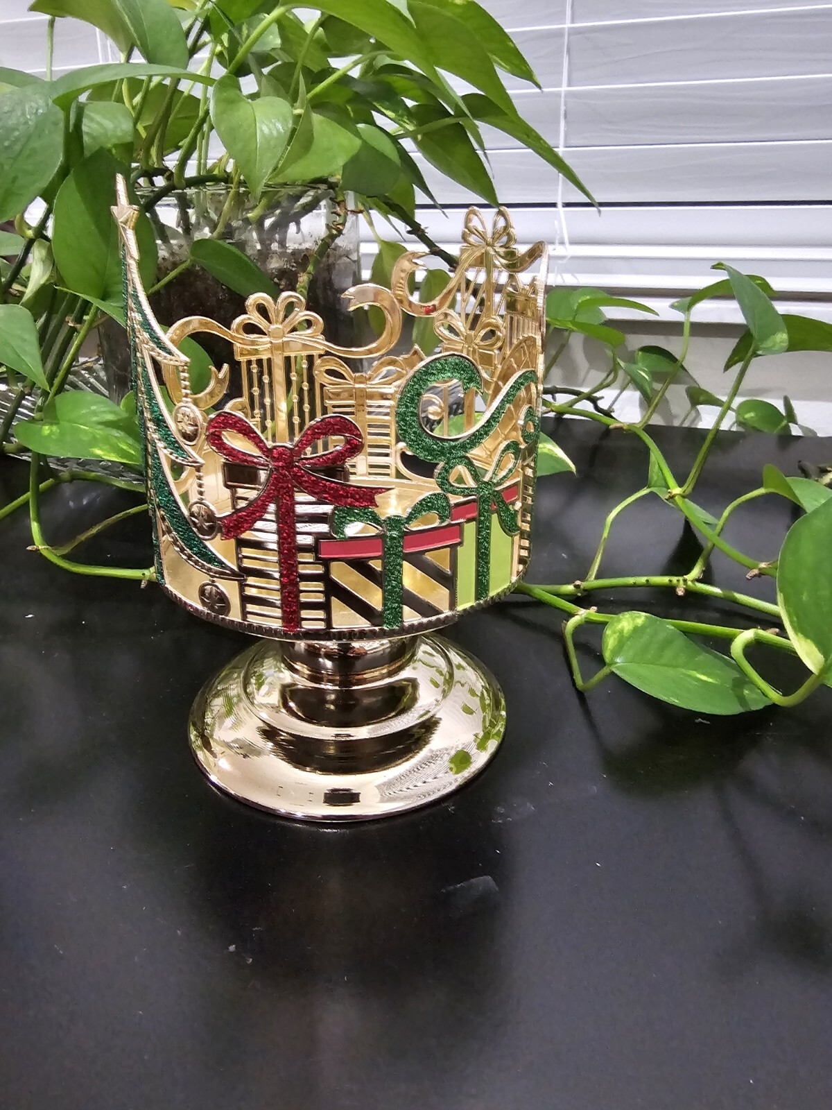Bath And Body Works 3 Wick Candle Holder Christmas