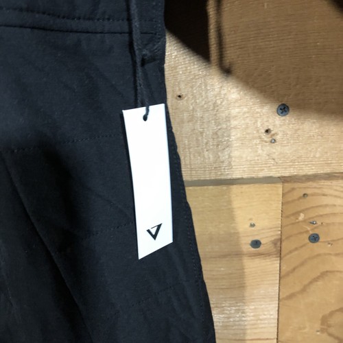 NEW Vassa Madrone 1/2 Snap Button Quilted Pullover Mens Size Medium Black Hiking - Afbeelding 6 van 13