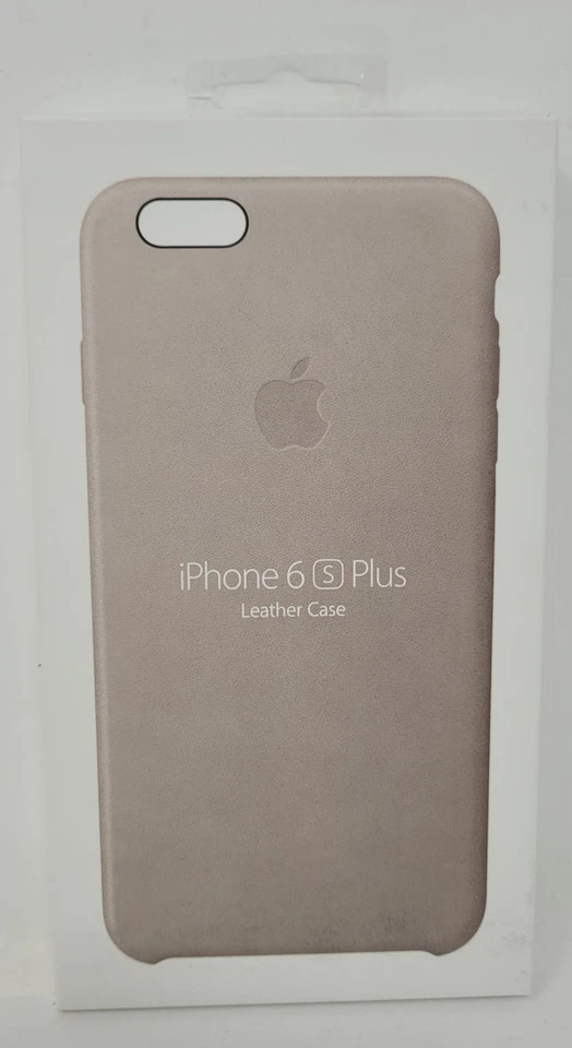 Original Apple Leather Case for iPhone 6/6s Plus, 7 Plus Rose Gray Color - Image 4 of 4