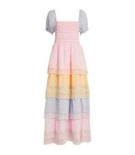 LoveShackFancy Capella Bohemian Maxi Dress