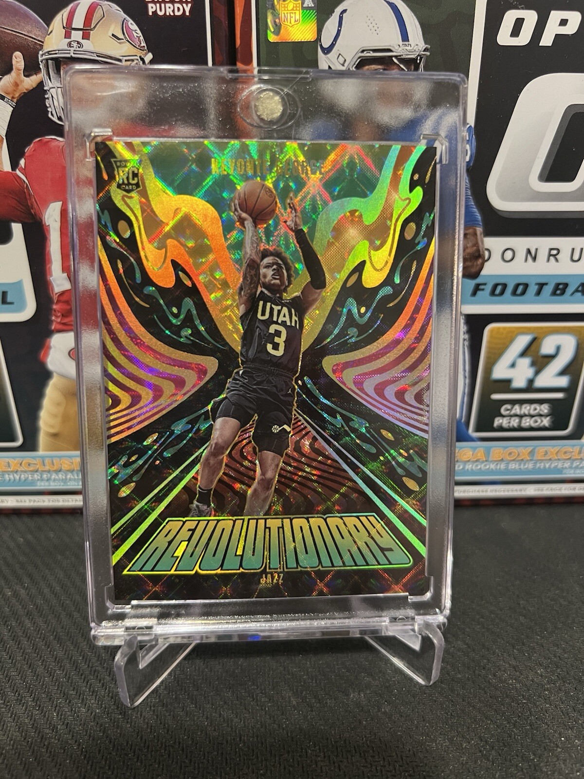 2023-24 Panini Revolution - Revolutionary Case Hit SSP Keyonte George #23 (RC)