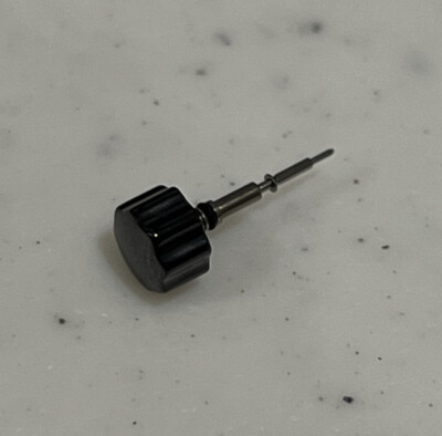 Rado Crown With Stem Black Ceramic Authentic Original New