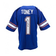  Kadarius Toney Signed Florida Gators Jersey (JSA COA) 2021 1st Rd Pck NY Giants