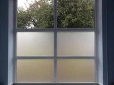 12"x1' Roll of Frosted Etched Glass Look Window Film DIY Professional Grade