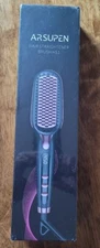 Hair Straightener Brush, Hair Straightener Comb with Anti-Scald & Auto Temper...