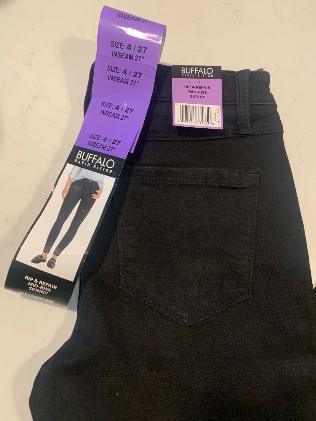 buffalo mid rise stretch skinny costco
