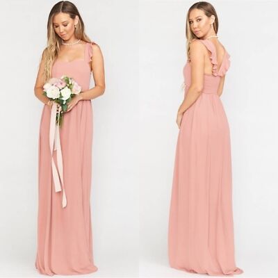 Show Me Your MuMu June Maxi, Sz XXL Maternity-Friendly Bridesmaid, Rustic  Mauve | eBay