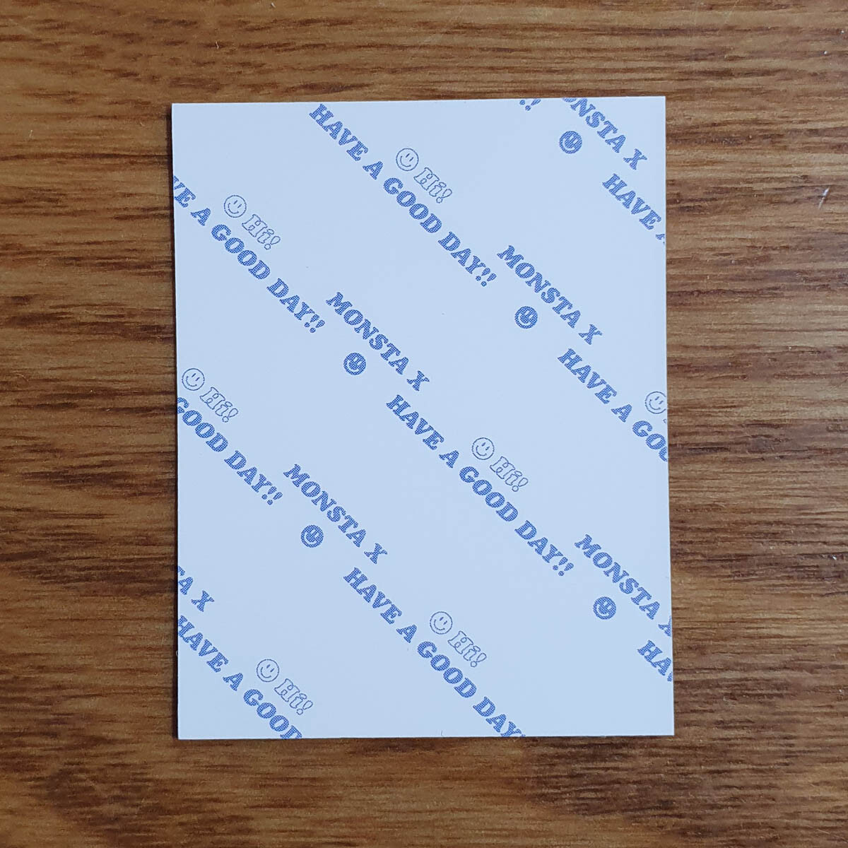 Shownu Official ID Photocard Monsta X 2021 Season's Greetings | eBay