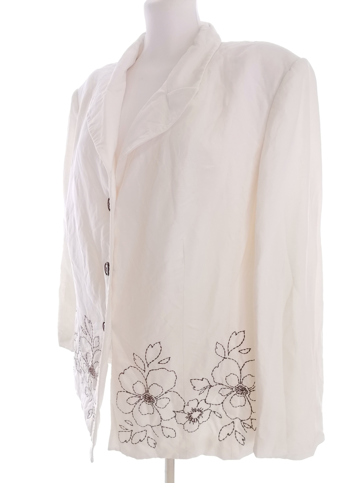 Ensemble 2 Pièces Fille Floerns - Blazer Boutonné Et Caraco Ceinturé | Manches Courtes, Tissu Extensible