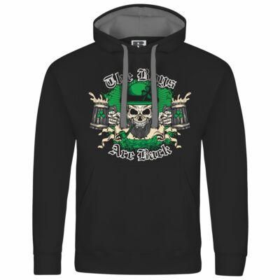 Herren Kapuzenpullover Hoodie The Boys are back Pub cheers irish ireland beer 
