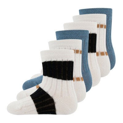 EWERS Kinder- und Babysocken Rippe/Ringel geringelt Jungen