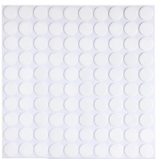 100 Clear Adhesive Dots Removable Two Sided Round Glue for Arts Crafts Posters
