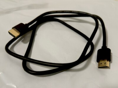 PREMIUM HDMI CABLE 3.3ft - 1080P BLURAY 3D TV PS3 XBOX LCD LED ETHERNET HD 4K