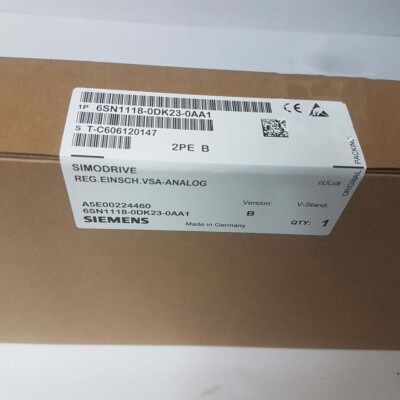 6SN1 118-0DK23-0AA1 NEW SIEMENS 6SN1118-0DK23-0AA1 611 DIGITAL CONTROL LOOP