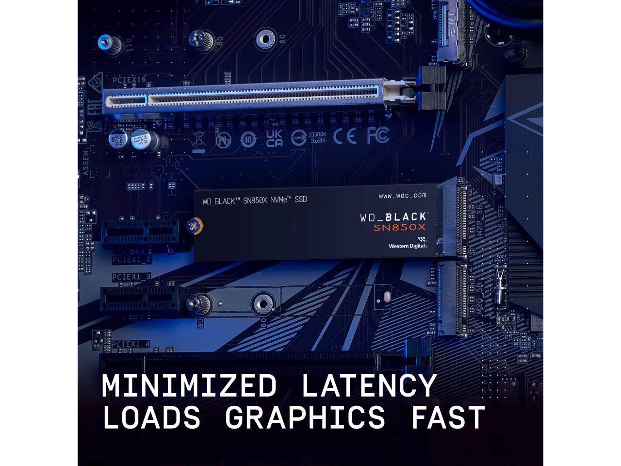 SSD WD_BLACK 1TB SN850X NVMe M.2 2280 PCIe 4.0 x4 Unidad de estado sólido interna, imagen 5