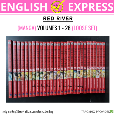 Red River Manga Volume 1-28 English Version Loose Set Comic by