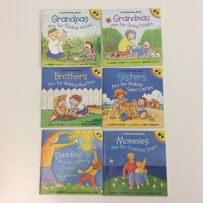 Mommies Daddies Sisters Brothers Grandmas Grandpas are for Ziefert Lift Flap Lot