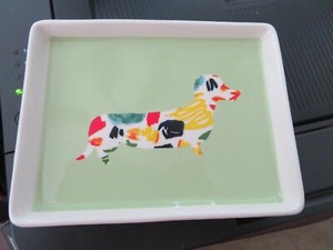 sausage dog plate