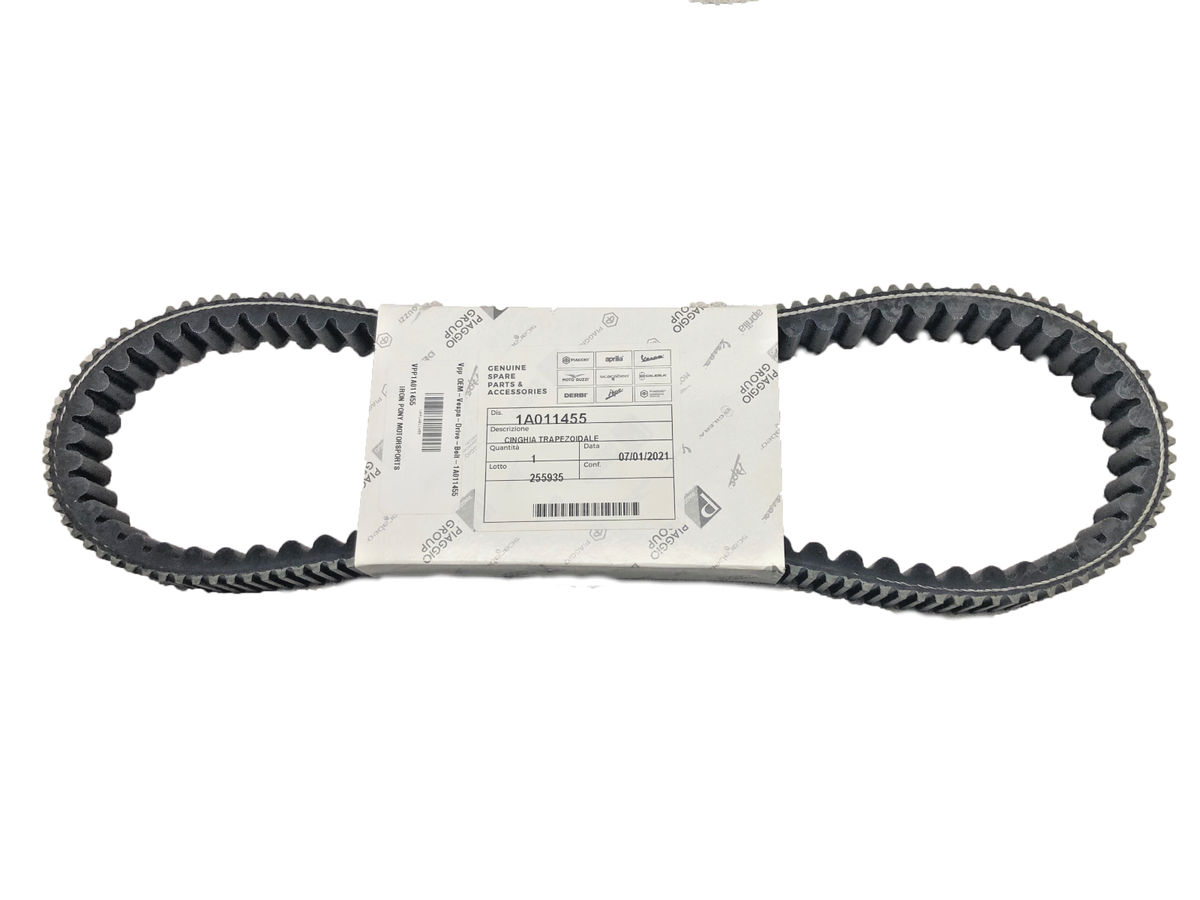 Cinghia Trapezoidale Piaggio Originale - Codice OEM 1A011455, Ricambio Di Alta Qualità Per Scooter