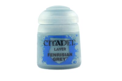 Layer Fenrisian Grey 12ml Citadel Farben Games Workshop Acrylfarbe NEU