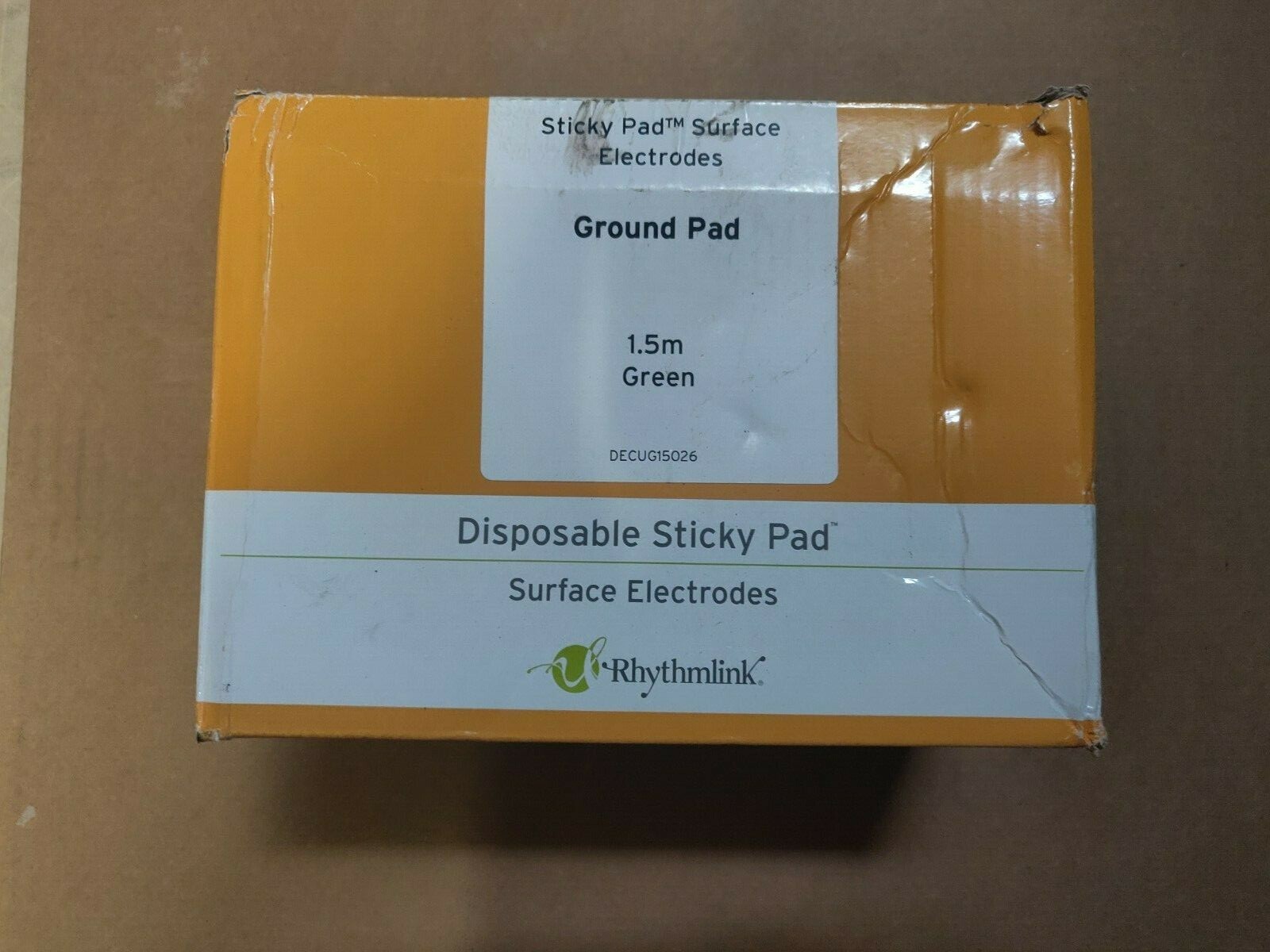 Rhythmlink Disposable Ground Sticky Pad EMG Surface Electrode (40 Box)