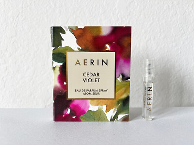 AERIN - Cedar Violet EDP Sample Size Vial Spray x 1 Pcs, 1.5ml
