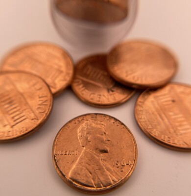 1964 D Lincoln Cent Penny Roll 49/50 49 cent roll | eBay