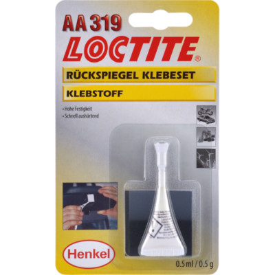 Spiegelkleber Rückspiegel AA 319 Spiegelfest Rückspiegel Klebeset KFZ Loctite