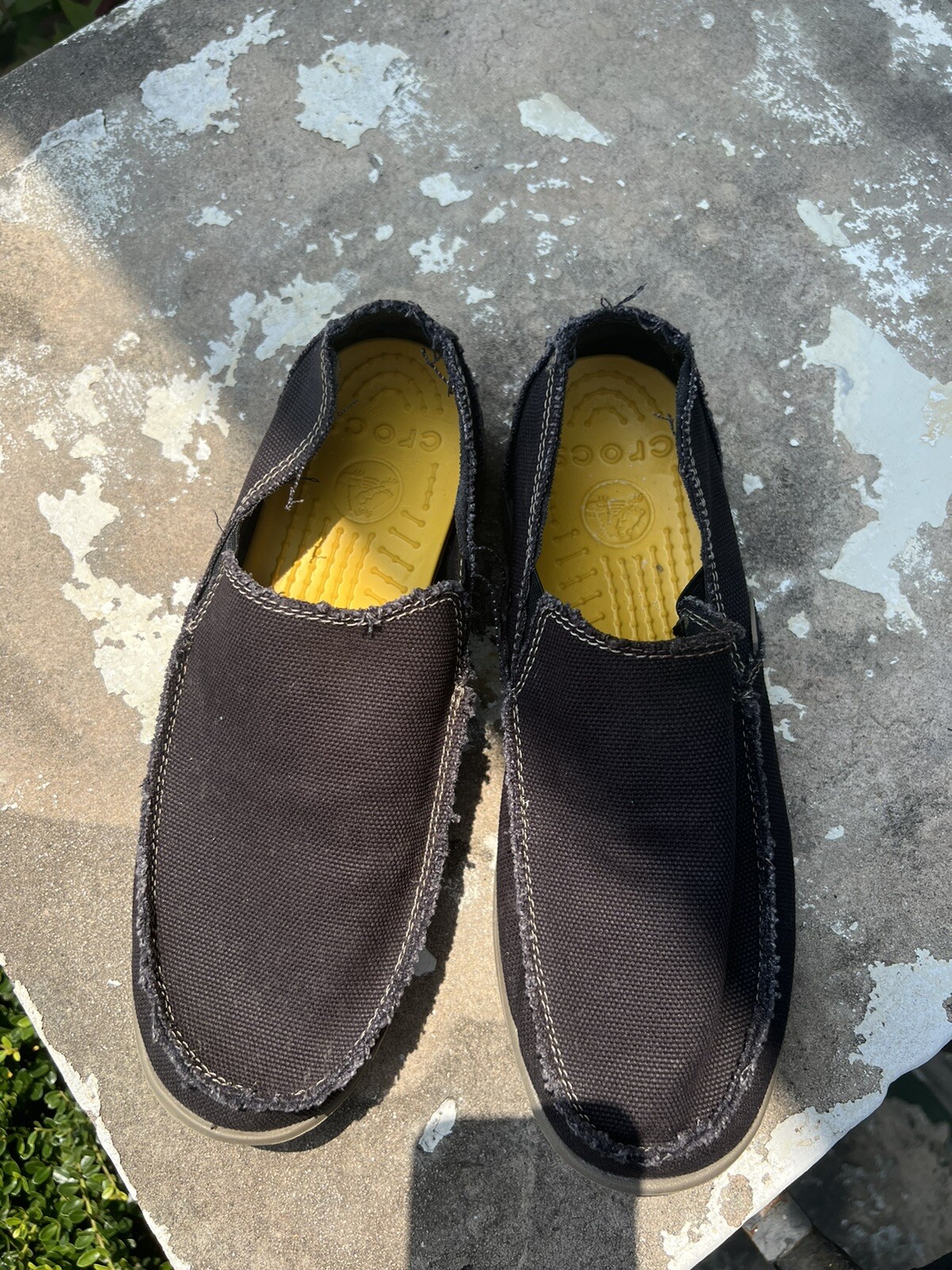 Crocs Shoes Mens 10 Santa Cruz Slip On Loafer Comfort… Gem