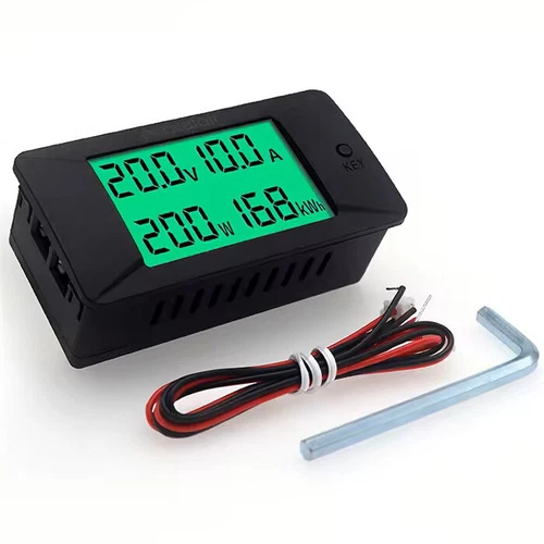 PZEM-025 Multi Wattmeter DC Panel LCD Voltmeter Ammeter Digital Energy Meter